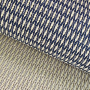 Kierrätetty kudottu kangas muotipussi